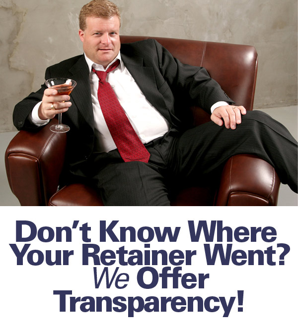 Don't know where your retainer went? We offer transparency!